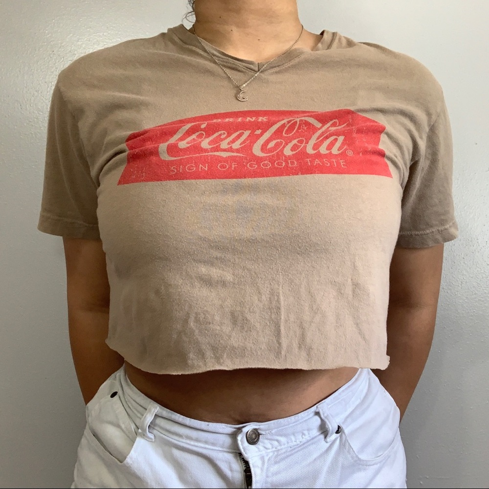 donating soon  COCA COLA CROP TOP